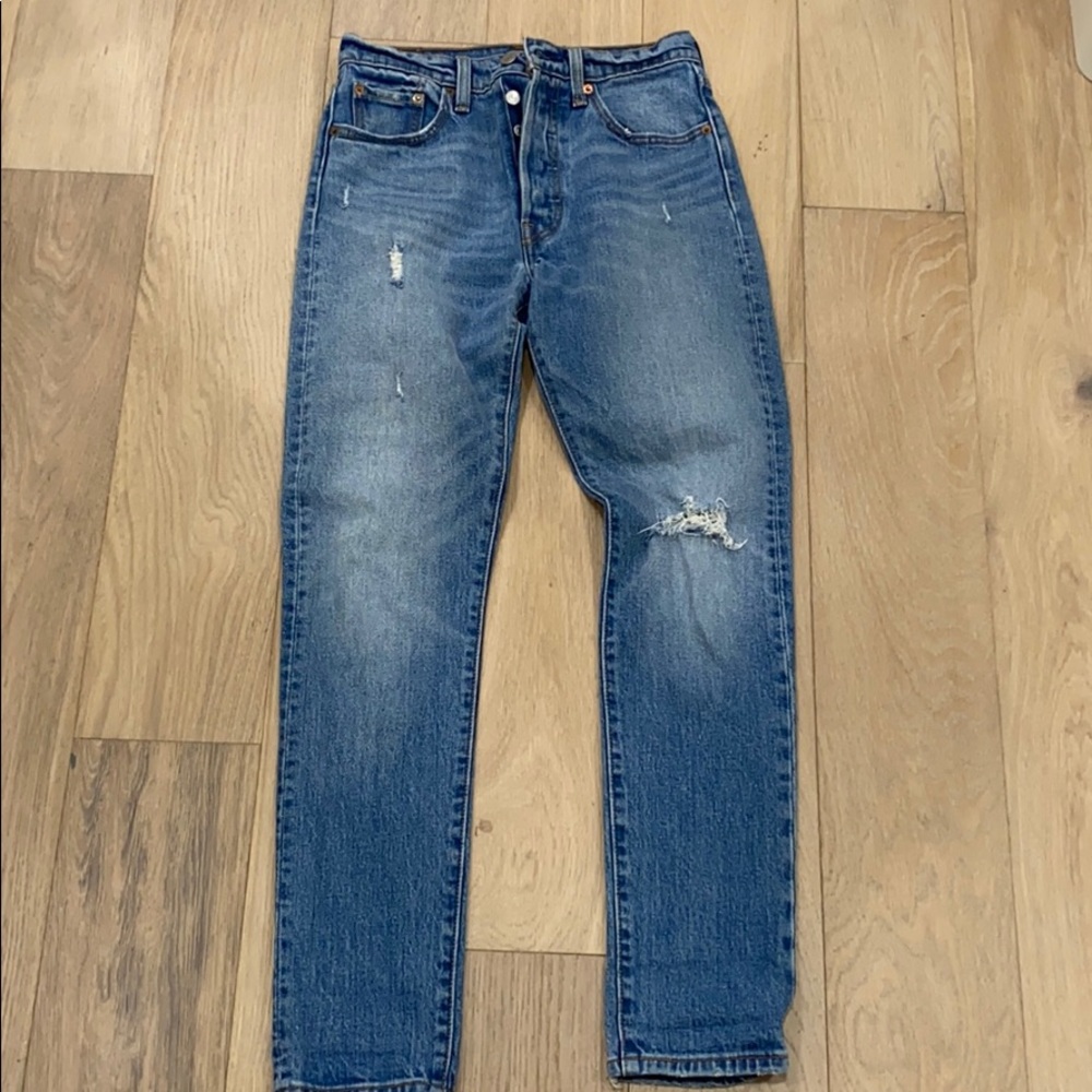 Levi 501 skinny jeans